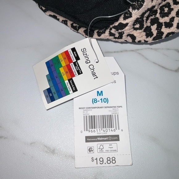 Leopard print bathing suit top - Picture 5 of 7